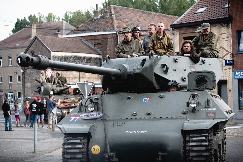 Tanks in Mons 2019