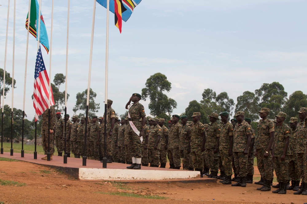 SPMAGTF-CR-AF 19.2, Uganda People's Defense Force conclude training with closing ceremony