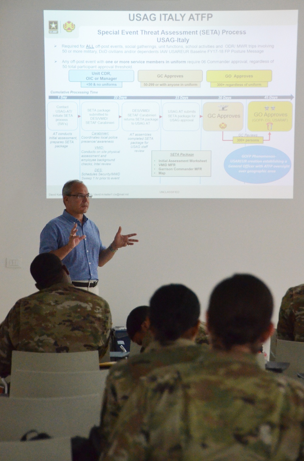 Army professionals keep USAG Italy families safe