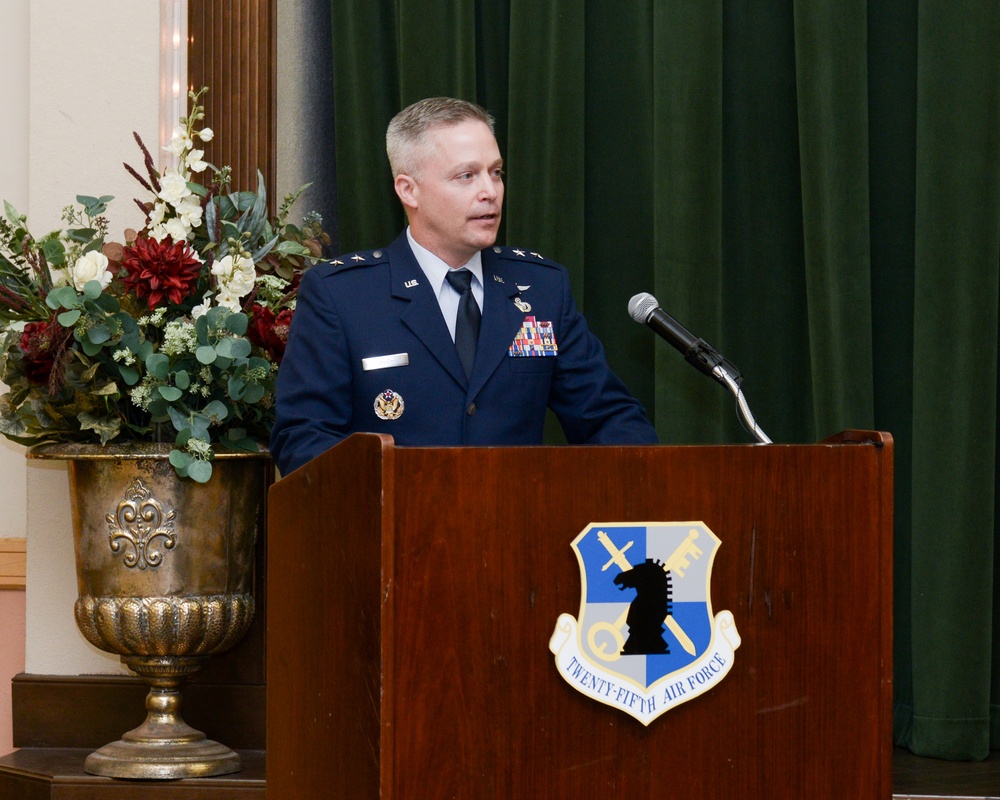 Haugh takes command of Twenty-Fifth Air Force