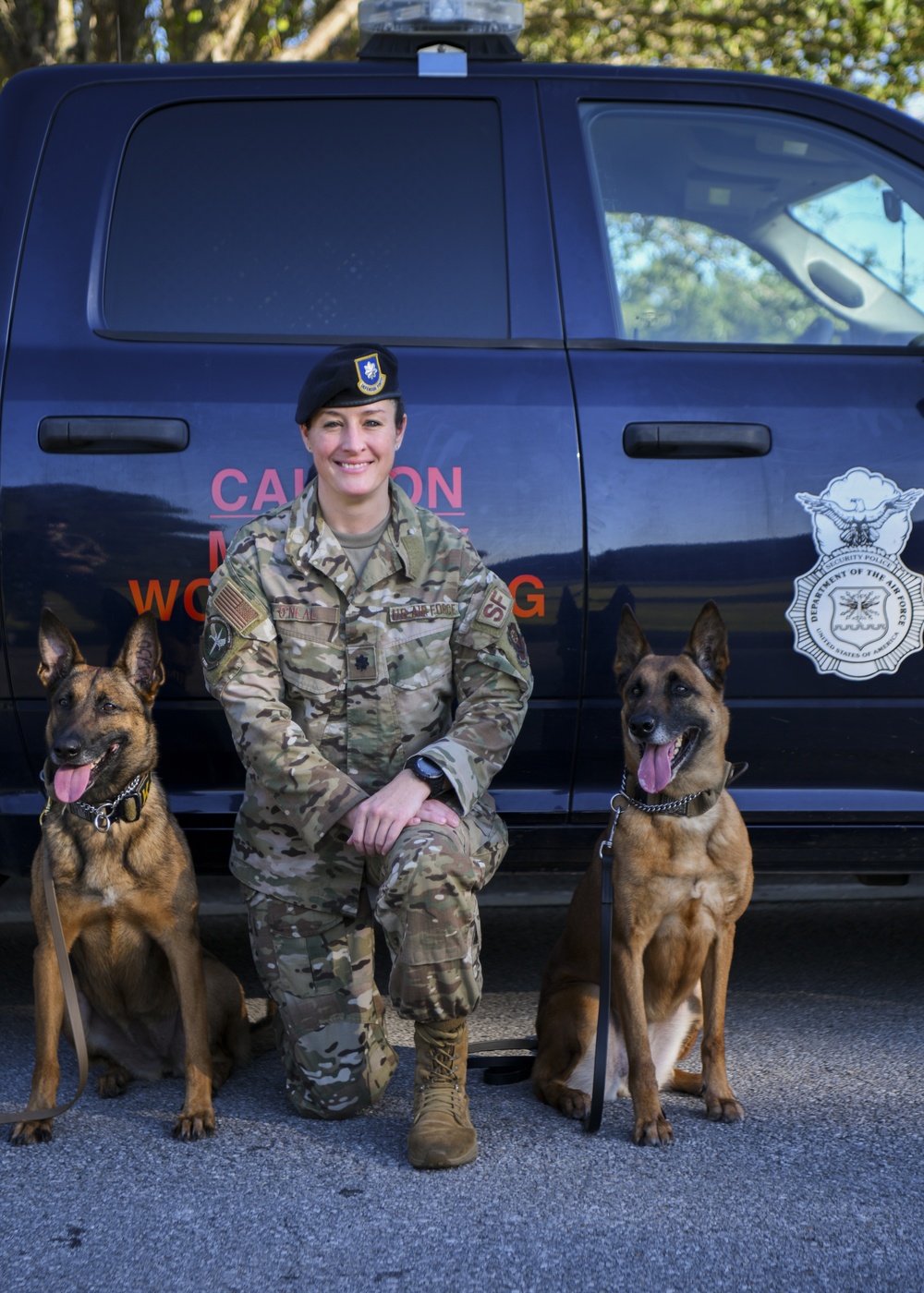 Lt. Col. Shannon O’Neal takes command of the 1st Special Operations Security Forces Squadron