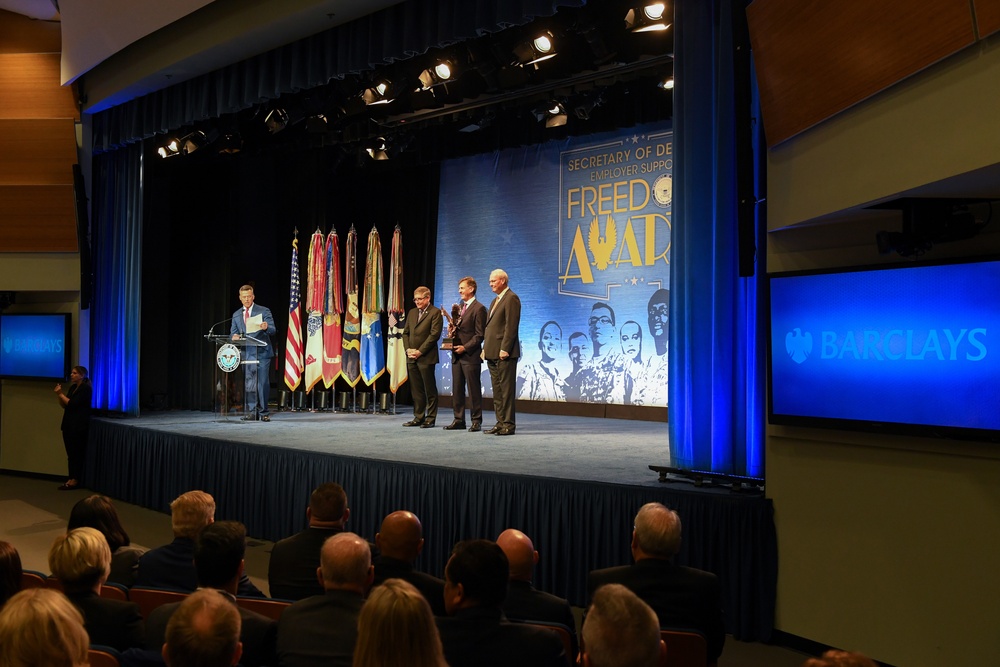 Secretary of Defense Employer Support Freedom Awards