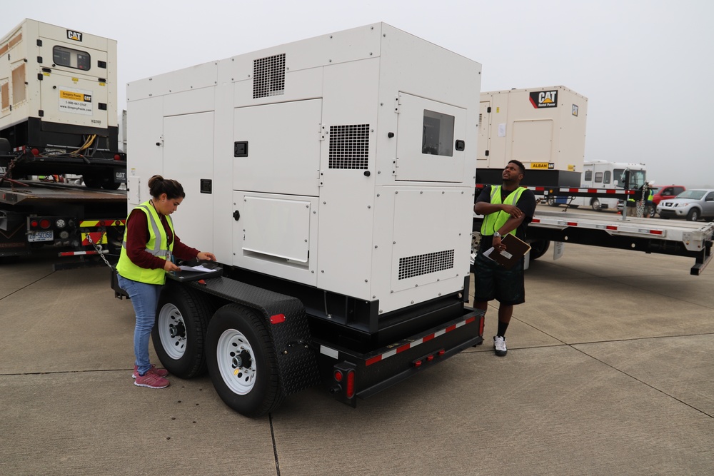 FEMA staging area on Fort Bragg begins in anticipation of Hurricane Dorian