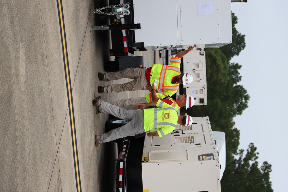 FEMA staging area on Fort Bragg begins in anticipation of Hurricane Dorian