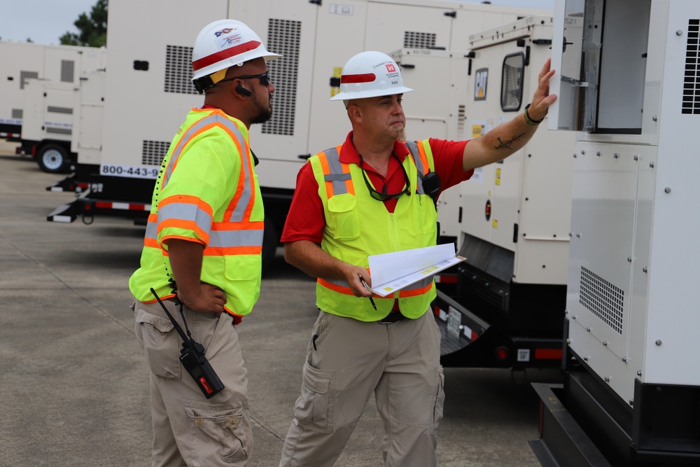 FEMA staging area on Fort Bragg begins in anticipation of Hurricane Dorian