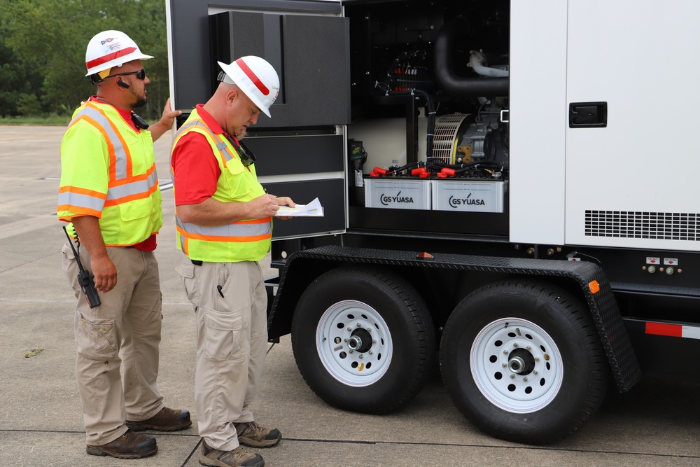 FEMA staging area on Fort Bragg begins in anticipation of Hurricane Dorian