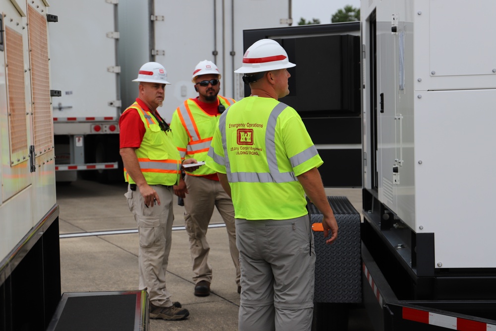 FEMA staging area on Fort Bragg begins in anticipation of Hurricane Dorian