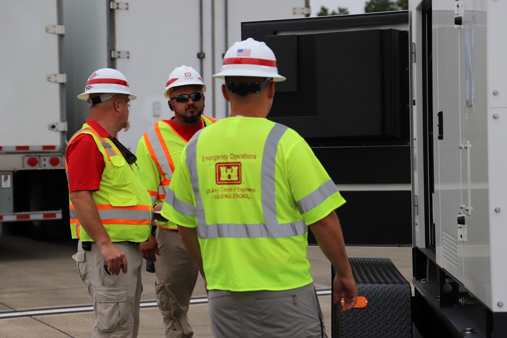 FEMA staging area on Fort Bragg begins in anticipation of Hurricane Dorian