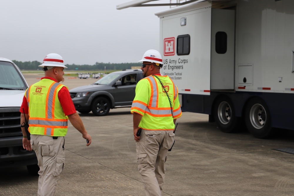 FEMA staging area on Fort Bragg begins in anticipation of Hurricane Dorian