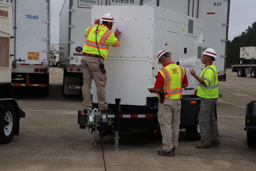 FEMA staging area on Fort Bragg begins in anticipation of Hurricane Dorian