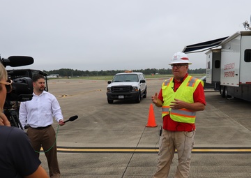 FEMA staging area on Fort Bragg begins in anticipation of Hurricane Dorian