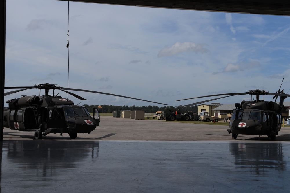 South Carolina National Guard conducts deployment ceremony for MEDEVAC unit