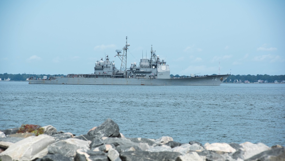 Ships Sortie ahead of hurricane Dorian