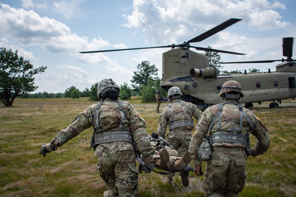 Medics Learn Medevac Skills