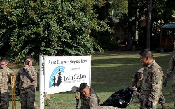 OCS Class 503-19 Community project at the AESH