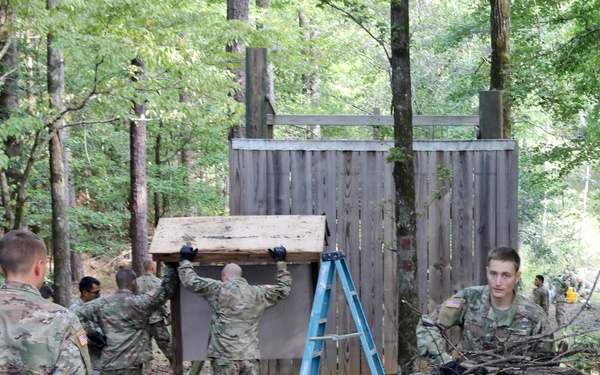 OCS Class 503-19 Community project at the AESH