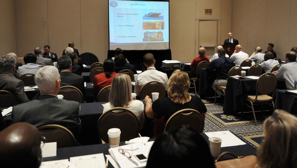 Courses offered at the National Defense Transportation Association-U.S. Transportation Command Fall Meeting to address various defense logistics topics and trends
