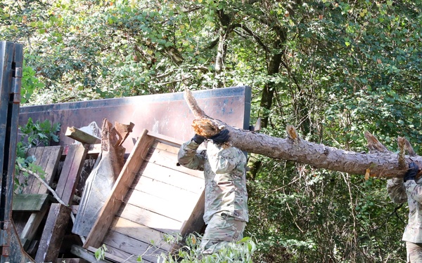 OCS Class 503-19 Community project at the AESH