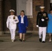 Marines march in Friday Evening Parade