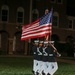 Marines march in Friday Evening Parade