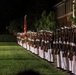 Marines march in Friday Evening Parade