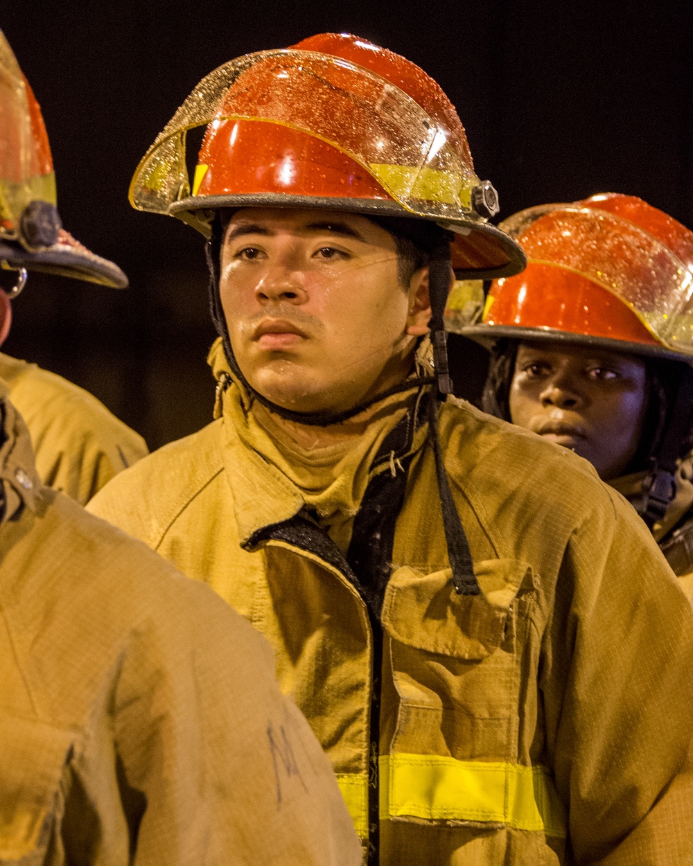 190904-N-TE695-0012 NEWPORT, R.I. (Sept. 4, 2019) -- Officer Candidate School (OCS) class 17-19 here at Officer Training Command, Newport, Rhode Island, (OTCN) conduct battle station drills on Sept. 4, 2019.