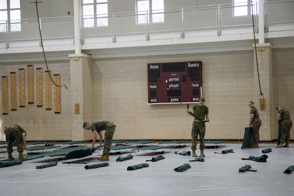 Hurricane Dorian Preparation Wallace Creek Fitness Center