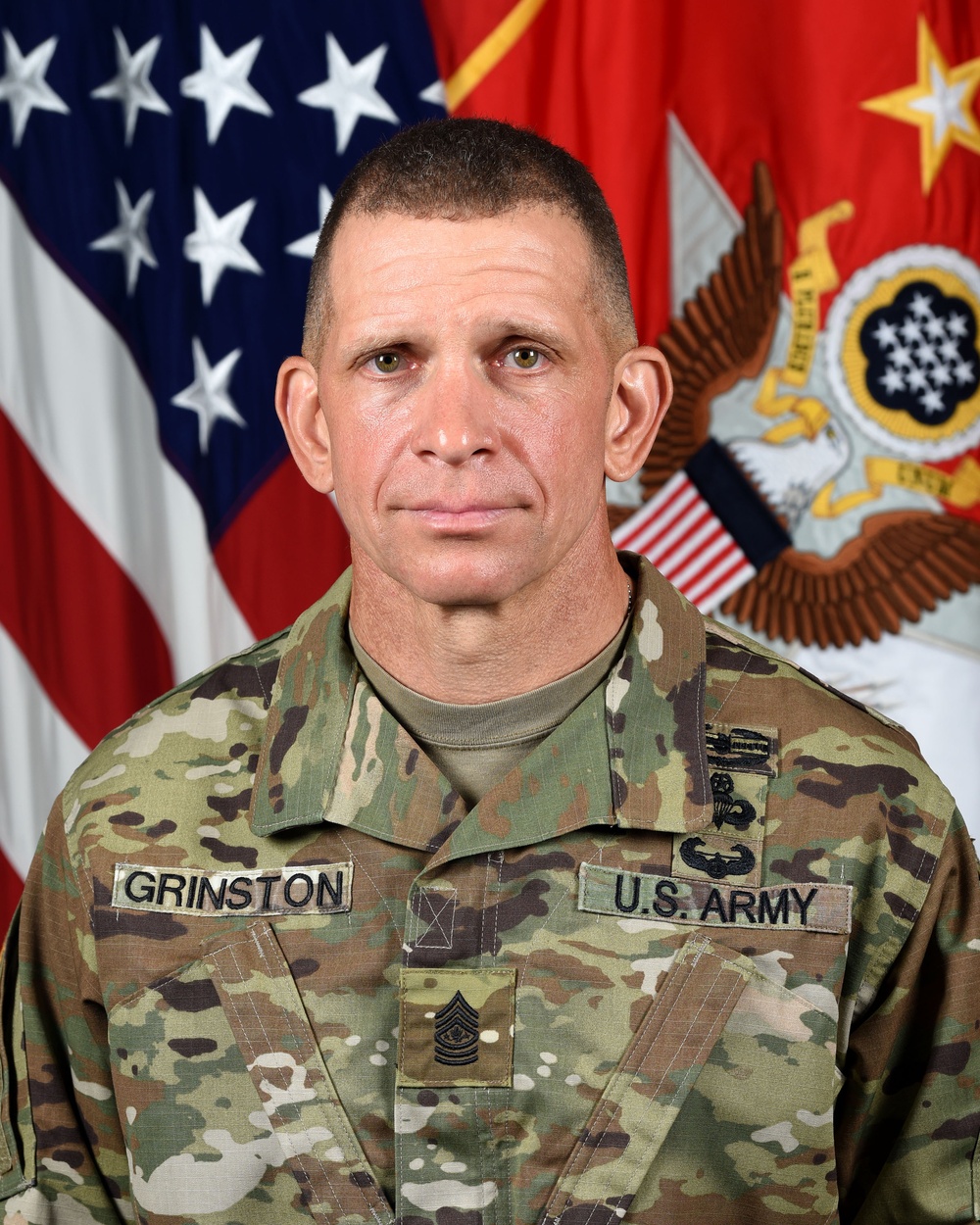 U.S. Army Command Sgt. Maj. Michael A. Grinston