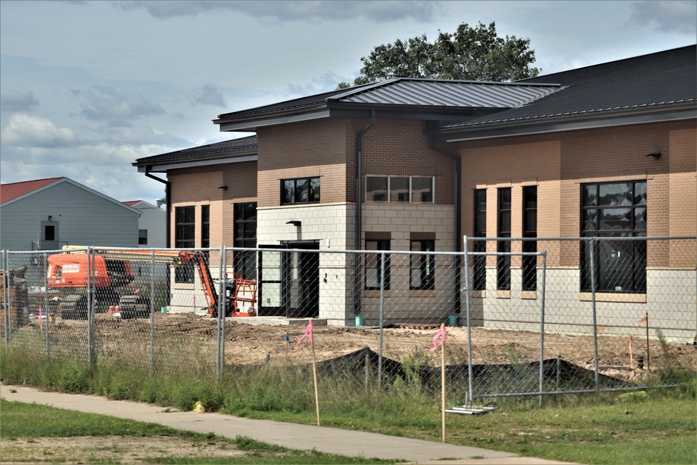 Dining facility construction at Fort McCoy