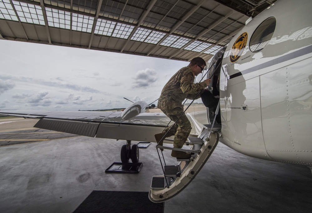 Providing military air travel at a moment’s notice