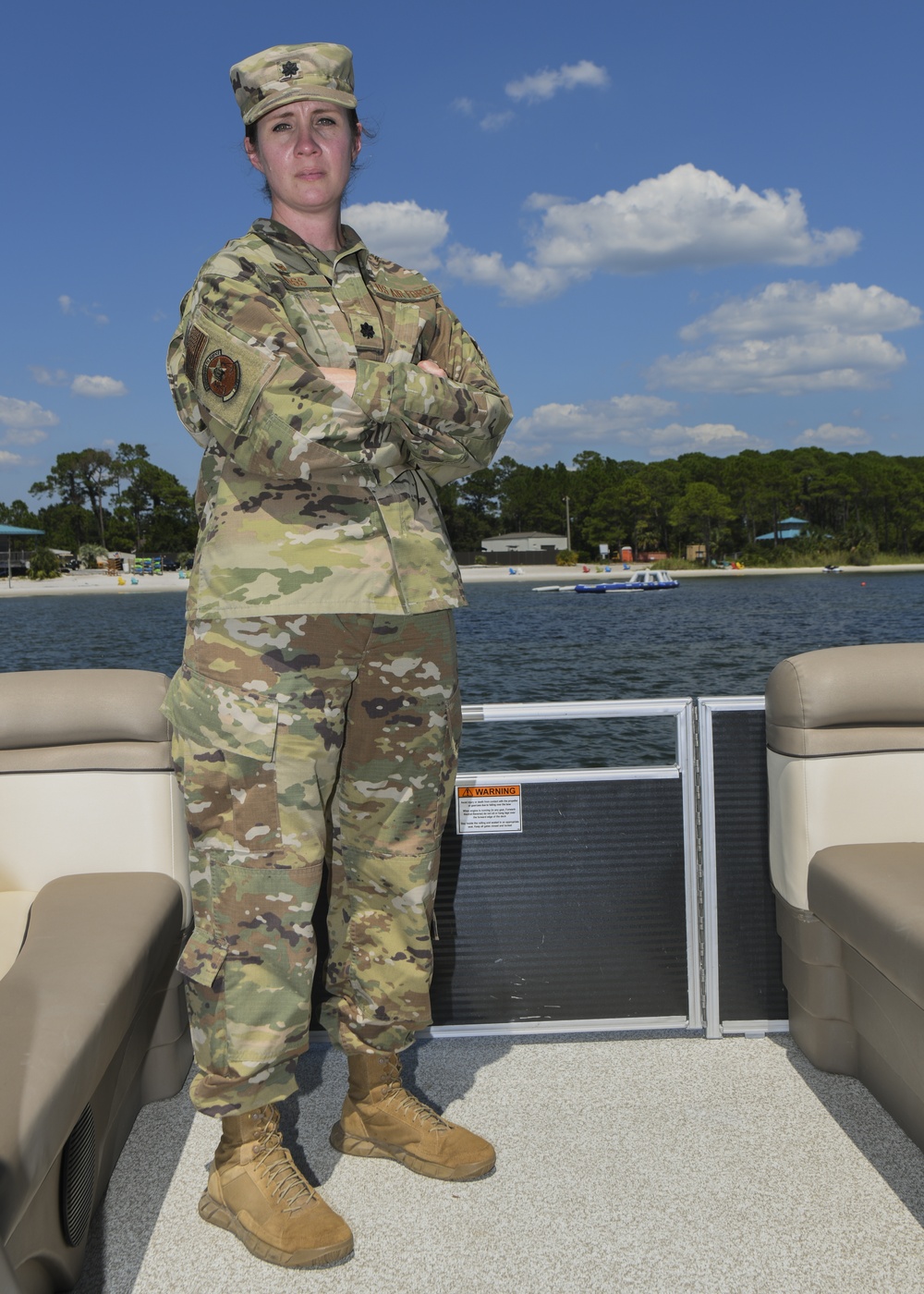 Lt. Col. Olivia Moss takes command of the 1st Special Operations Force Support Squadron