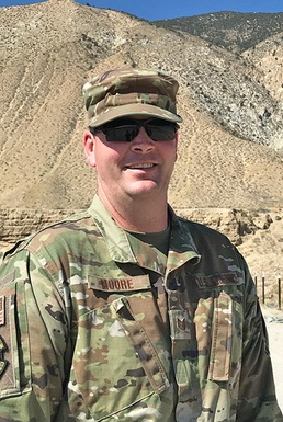 Tallest Nevada Guard Airman makes short work of marksmanship match field