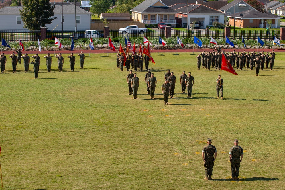 MARFORRES and MARFRORNORTH Change of Command Ceremony