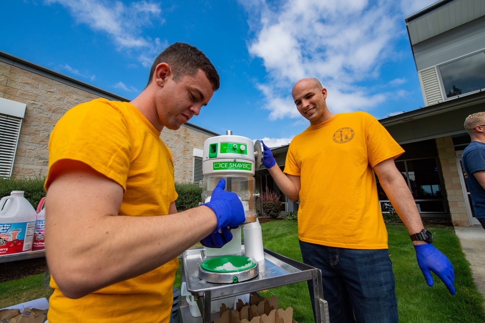 CPO Selectees Volunteer at Port Orchard Veterans Home