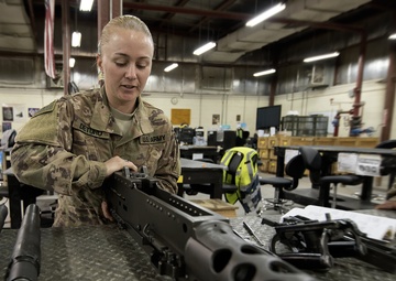 Soldiers ensure weapons readiness at APS-5