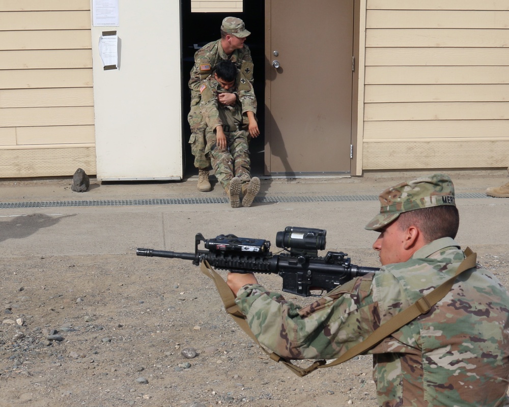 Illinois infantryman trains to save lives at home, abroad