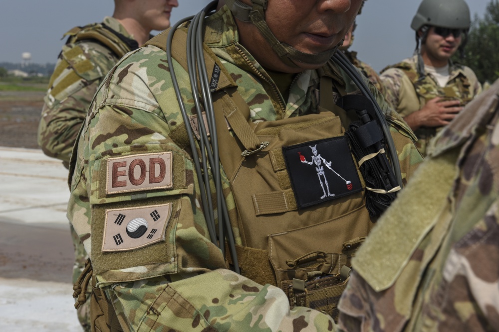 USAF, ROKAF partner on EOD training