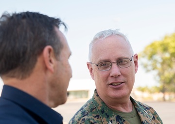 MRF-D Marines participate in a static display during Exercise Crocodile Response
