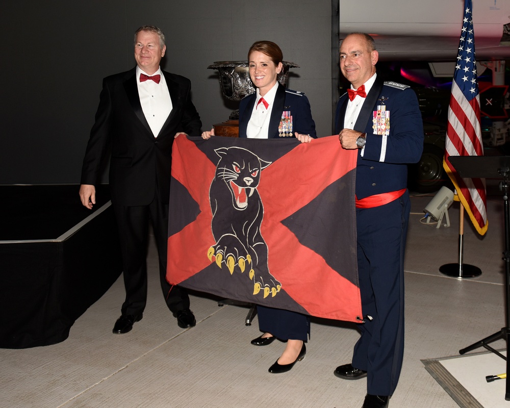 The 494th Fighter Squadron earns Raytheon Trophy