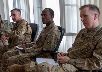 U.S. Soldiers participate in rehearsal of concept drill