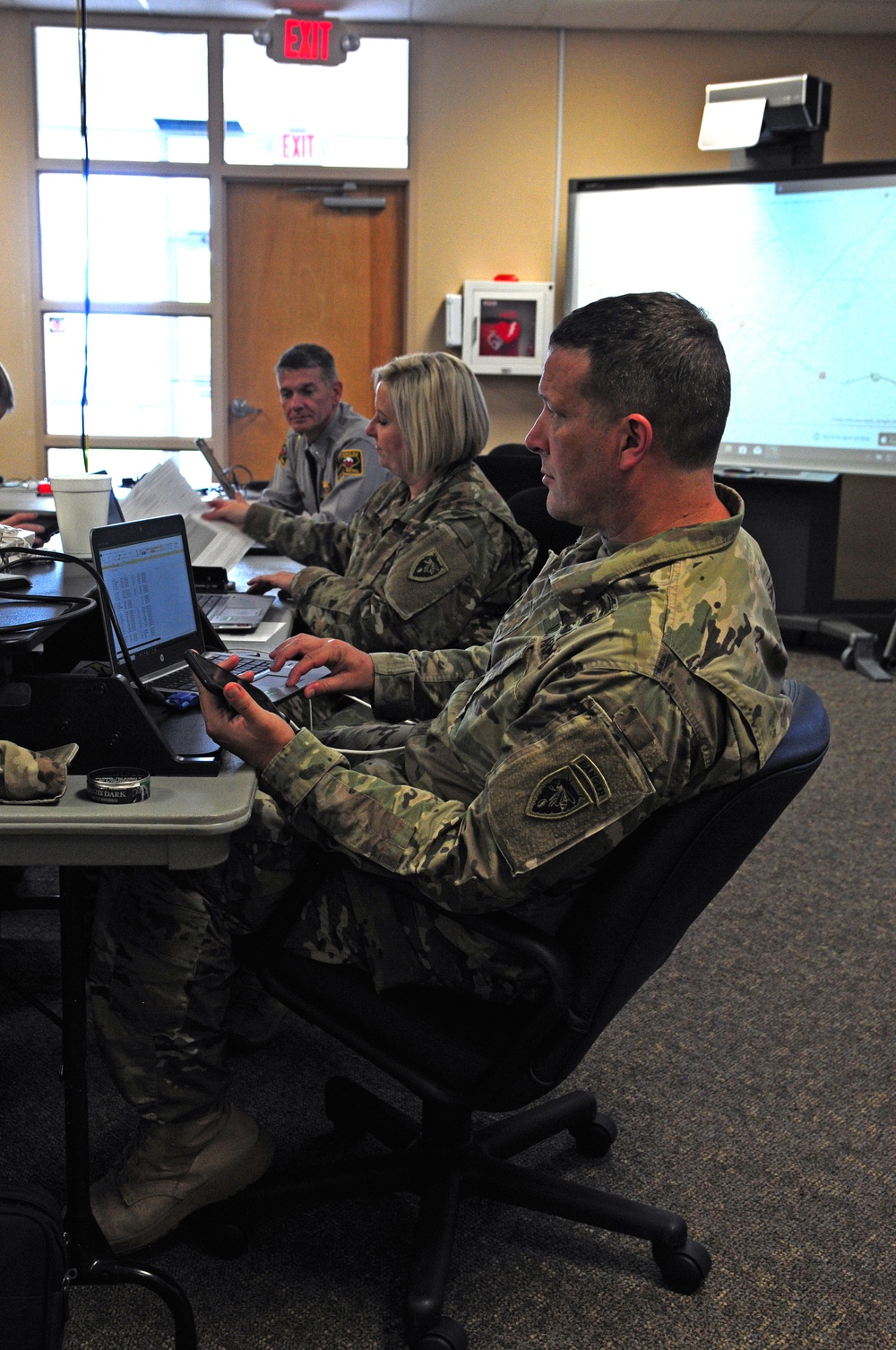 NCNG and Emergency Management prepare for the arrival of Hurricane Dorian