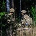 Sky Soldiers Communicate in Wood Line