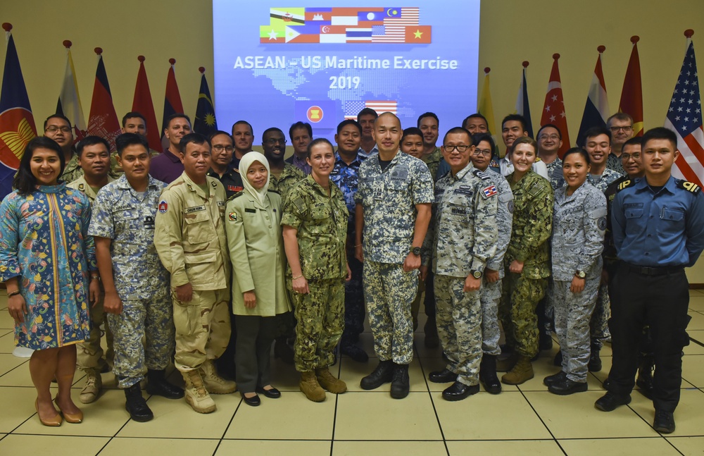 ASEAN-US Maritime Exercise at Changi Naval Base