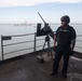 U.S. Sailor stands watch