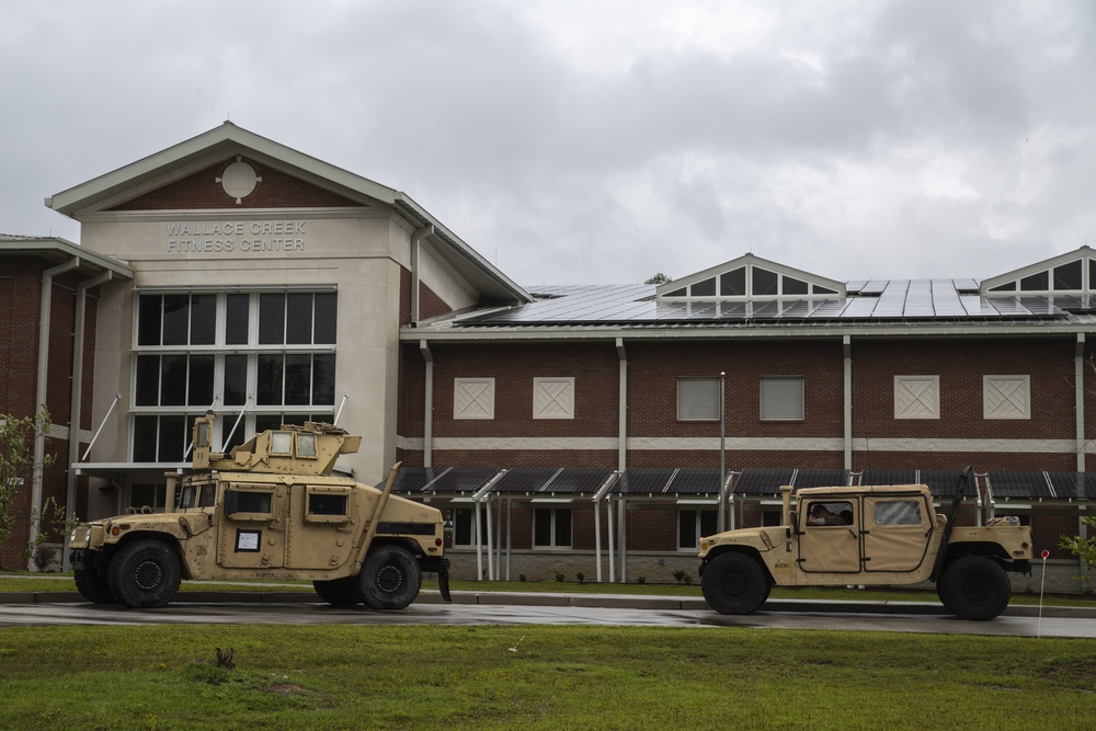 Camp Lejeune offers shelter to Onslow County