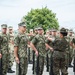 190905-N-TE695-0012 NEWPORT, R.I. (Sept. 5, 2019) -- Officer Candidate School (OCS) class 02-20 practice drill and ceremony with guidance from Marine Corps Drill Instructors on Sept. 5, 2019.