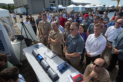 Newest naval technologies demonstrate the cutting-edge capabilities of NUWC Division Newport during ANTX 2019