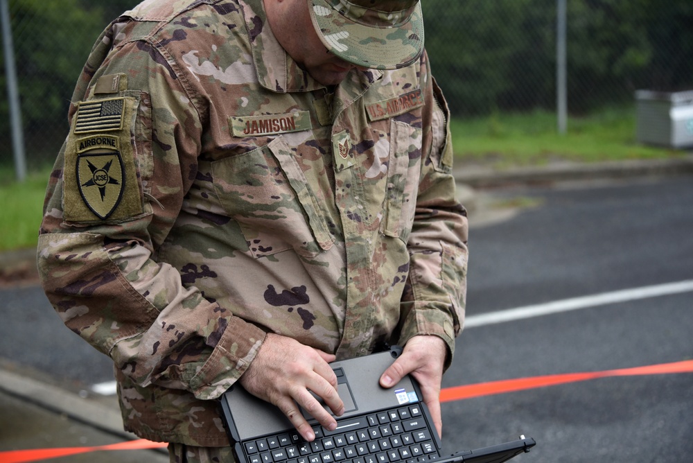 224th Joint Communications Support Squadron responds to Hurricane Dorian