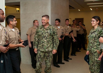 NRD Philadelphia Sailors participate in the E-6 Advancement Exam