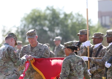 With colors cased, Muleskinners mark start of deployment